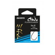 Anzuelo Akami - Chinu Fluorocarbon - 7jp/3EU - 0,30mm - 160cm - 10 hooks